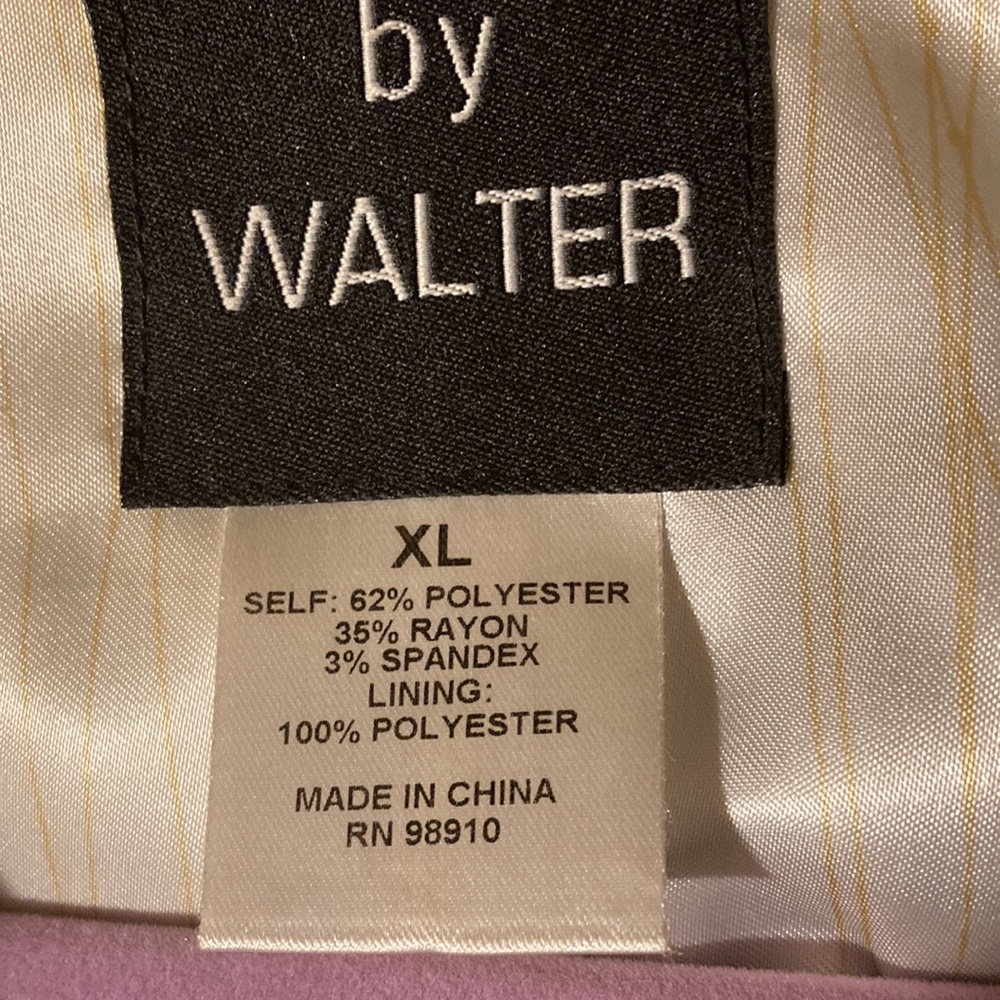 View by Walter coat Sz XL Collared button closure, lined 3/4 Sleeves - Picture 10 of 10